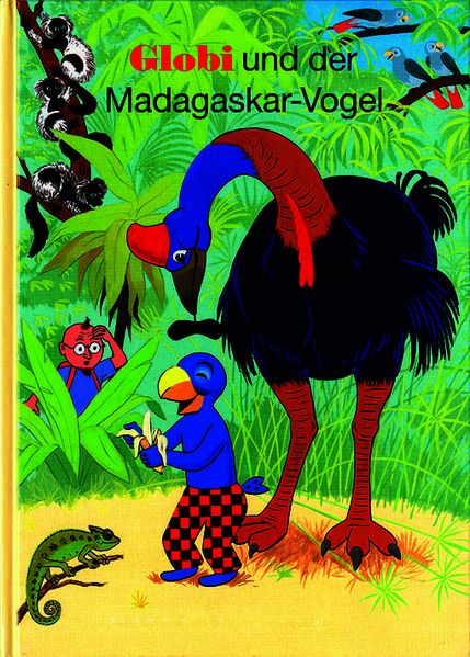 Cover von Globi und der Madagaskar-Vogel
