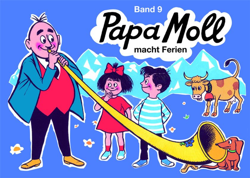 Cover von Papa Moll macht Ferien