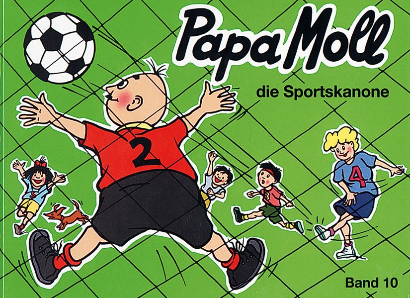 Cover von Papa Moll die Sportskanone