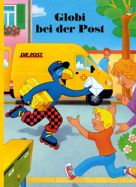 Cover von Globi bei der Post