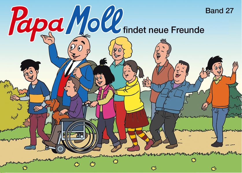 Cover von Papa Moll findet neue Freunde