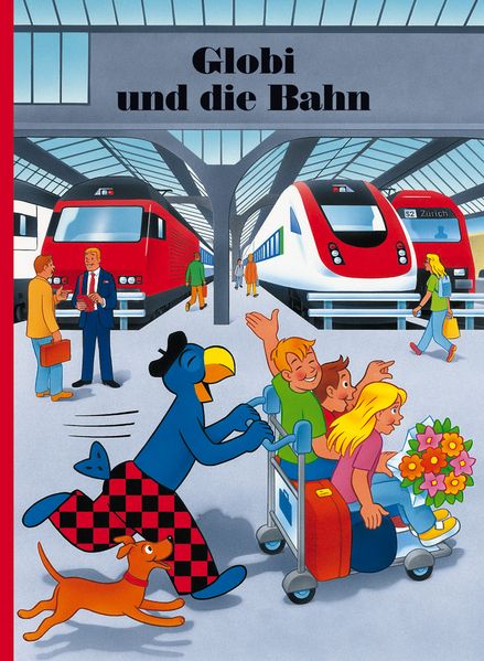 Cover von Globi und die Bahn