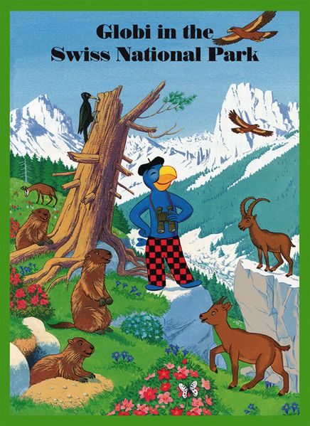 Cover von Globi in the Swiss National Park