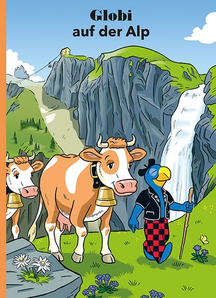 Cover von Globi auf der Alp