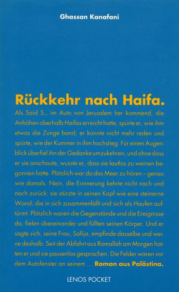 Cover von Rückkehr nach Haifa
