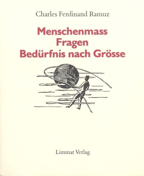 Cover von Menschenmaß. Fragen. Bedürfnis nach Größe