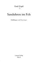 Cover von Sanduhren im Fels