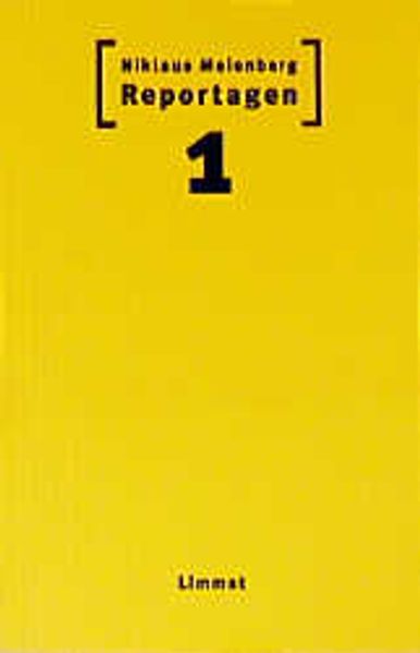 Cover von Reportagen 1