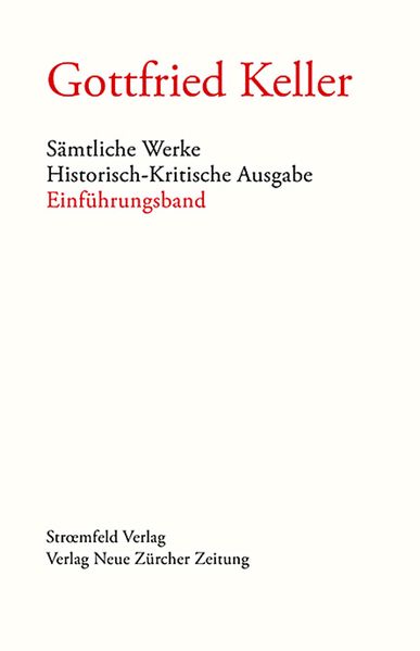 Cover von Sämtliche Werke. Historisch-Kritische Ausgabe