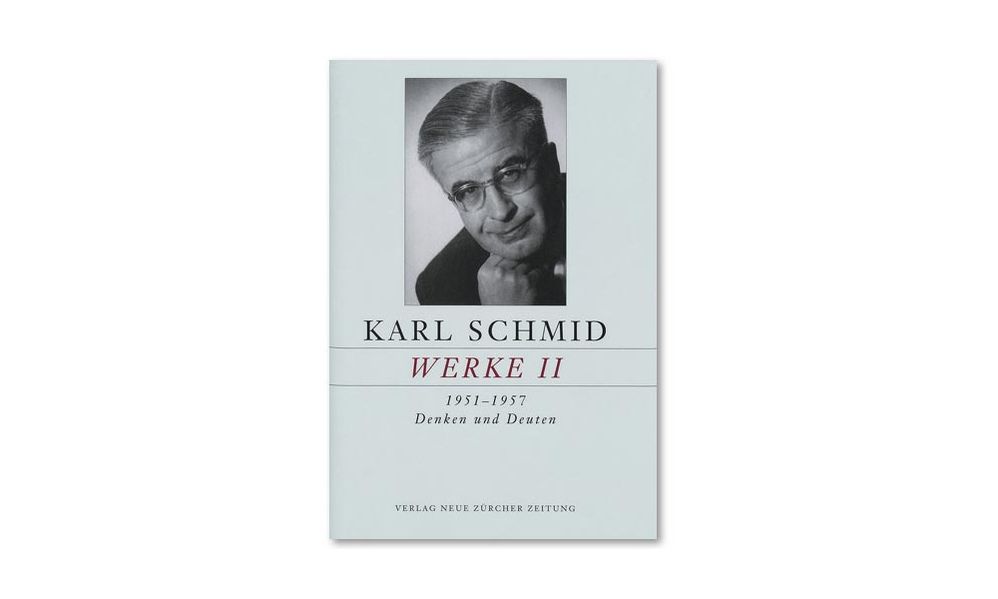 Cover von Karl Schmid – Gesammelte Werke und Briefe / 1951-1957