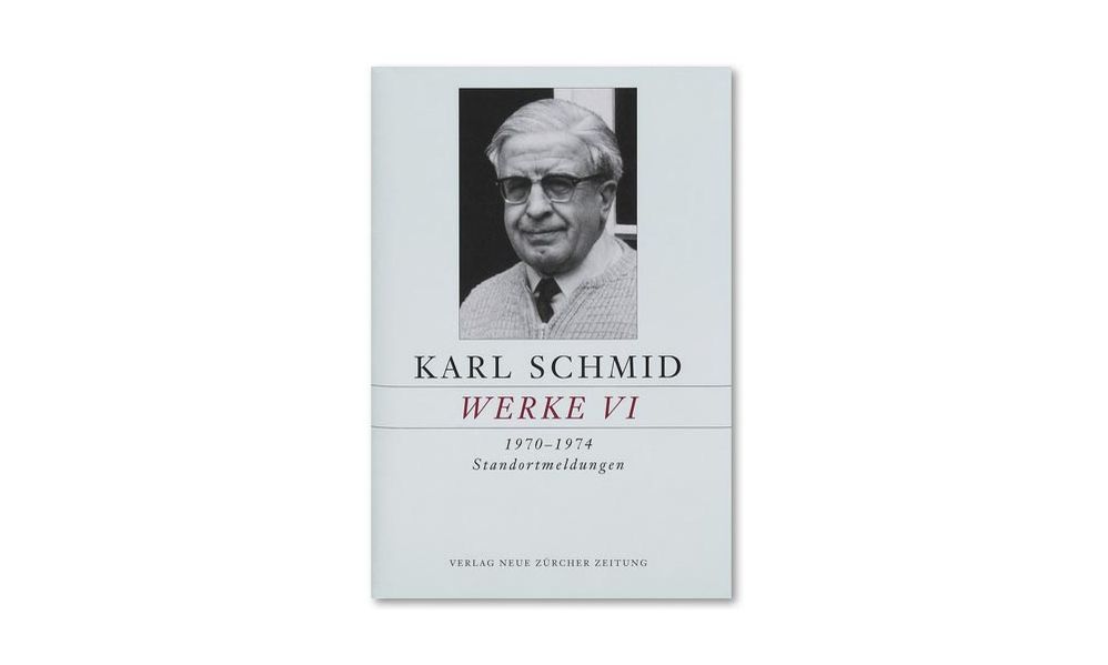 Cover von Karl Schmid – Gesammelte Werke und Briefe / 1970-1974