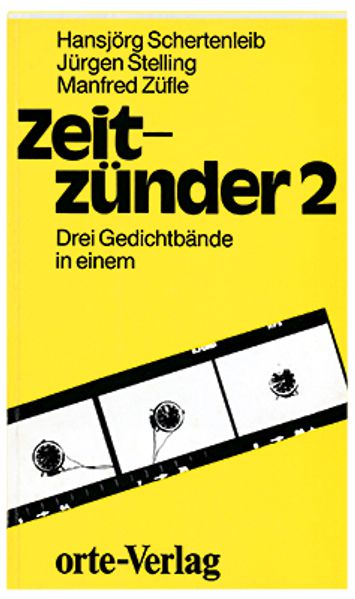 Cover von Zeitzünder. Drei Gedichtbände in einem