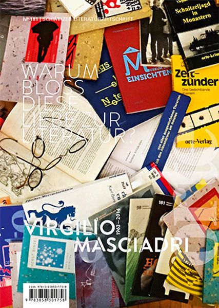 Cover von Schweizer Literaturzeitschrift Nr. 181