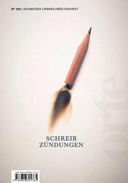 Cover von Schweizer Literaturzeitschrift Nr. 182