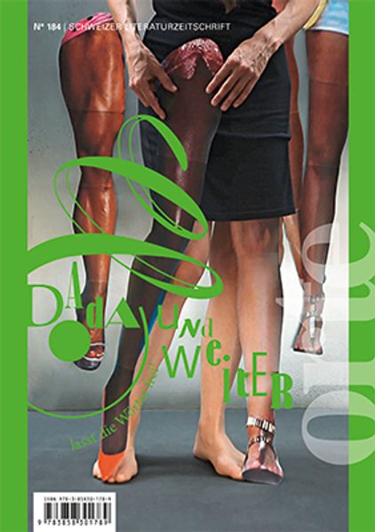 Cover von Schweizer Literaturzeitschrift Nr. 184