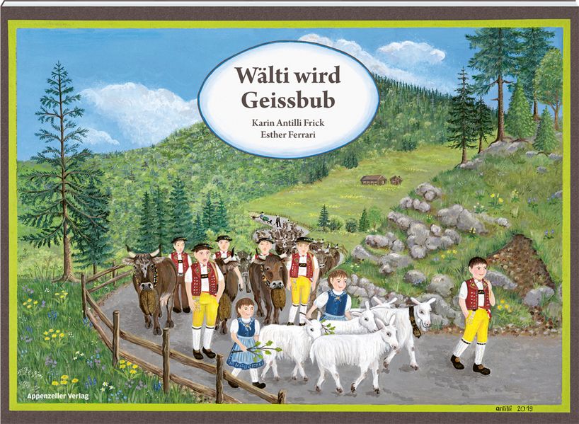Cover von Wälti wird Geissbub