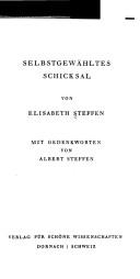Cover von Selbstgewähltes Schicksal
