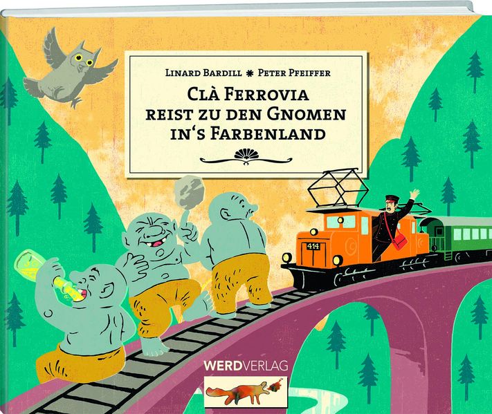 Cover von Clà Ferrovia reist zu den Gnomen ins Farbenland
