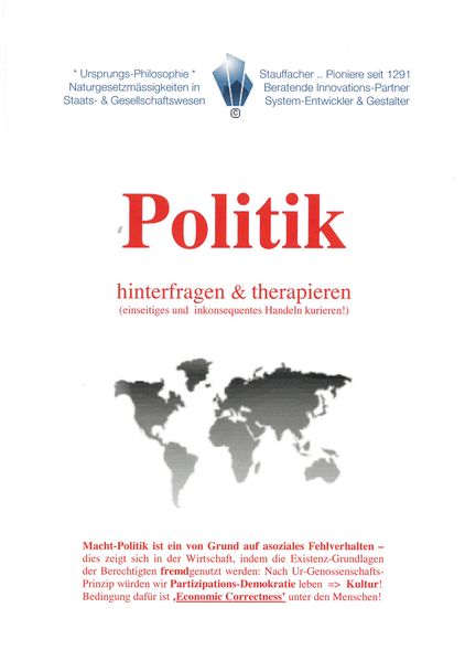 Cover von Politik hinterfragen und therapieren