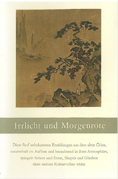 Cover von Irrlicht und Morgenröte