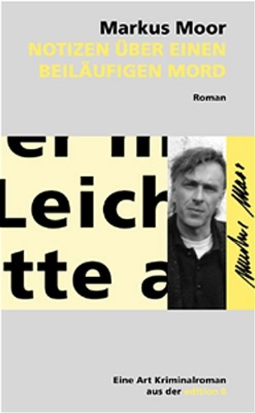 Cover von Notizen über einen beiläufigen Mord