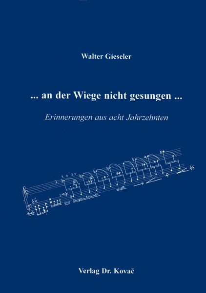 Cover von … an der Wiege nicht gesungen…