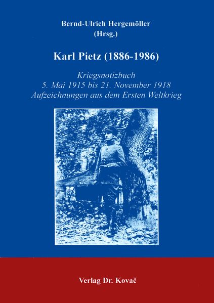 Cover von Karl Pietz (1886-1986)