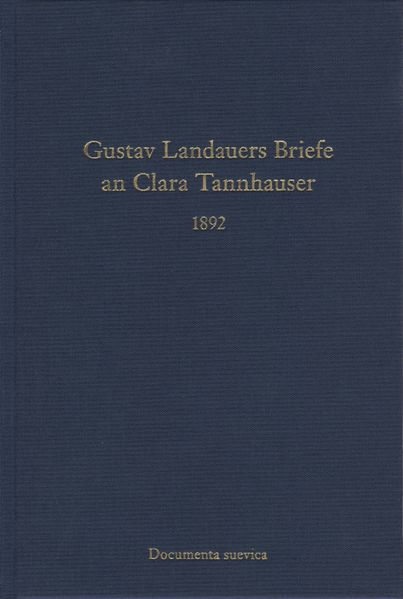 Cover von Gustav Landauers Briefe an Clara Tannhauser 1892