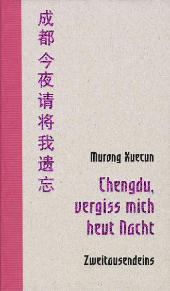Cover von Chengdu, vergiss mich heut nacht
