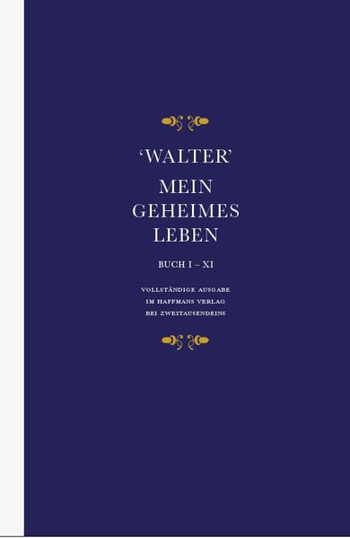 Cover von Mein geheimes Leben. Ein erotisches Tagebuch aus dem Viktorianischen England