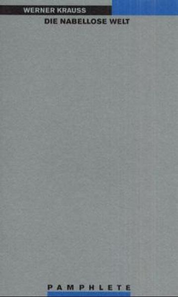 Cover von Die nabellose Welt