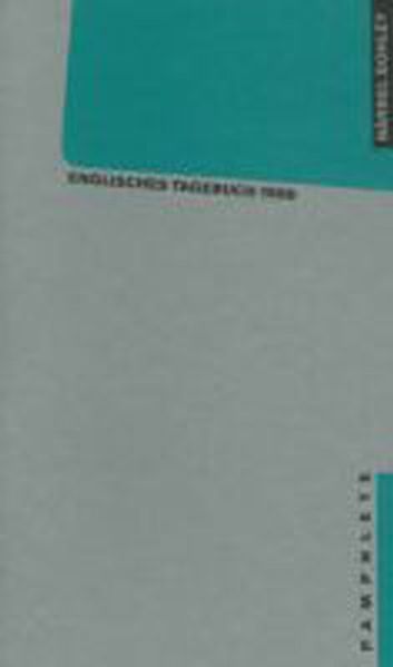 Cover von Englisches Tagebuch 1988