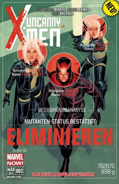 Cover von Uncanny X-Men