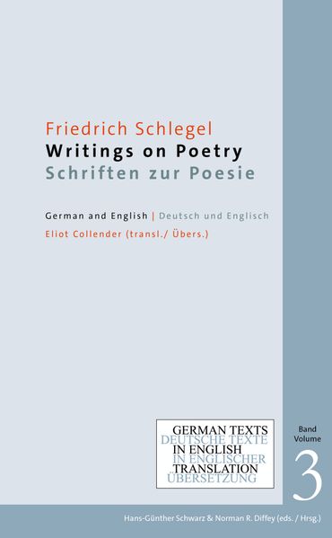 Cover von Writings on Poetry/Schriften zur Poesie