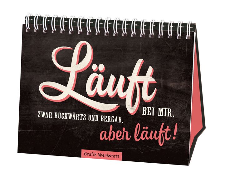 Cover von Läuft bei mir. Zwar rückwärts und bergab, aber läuft!