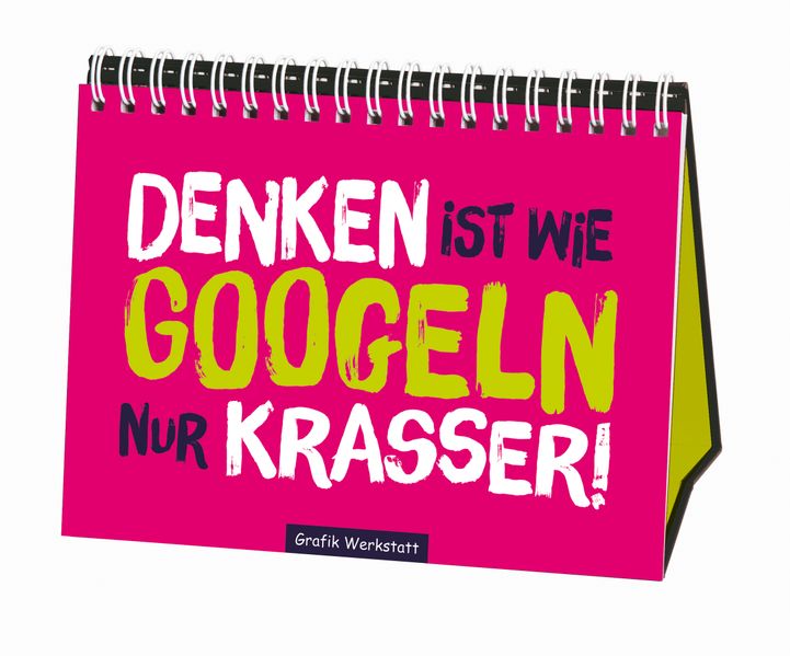 Cover von Denken ist wie googlen nur krasser