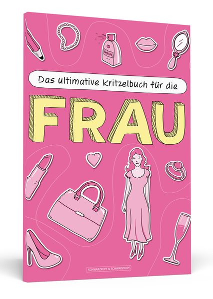 Cover von Das ultimative Kritzelbuch für die Frau