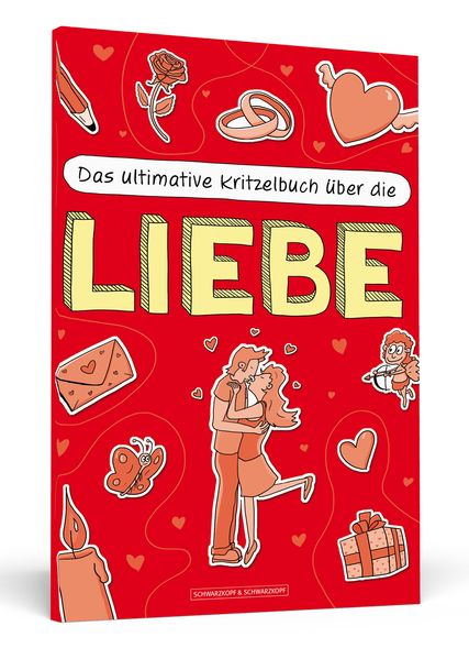 Cover von Das ultimative Kritzelbuch über die Liebe