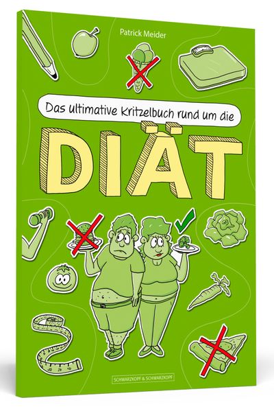 Cover von Das ultimative Kritzelbuch rund um die Diät