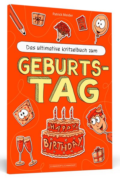 Cover von Das ultimative Kritzelbuch zum Geburtstag