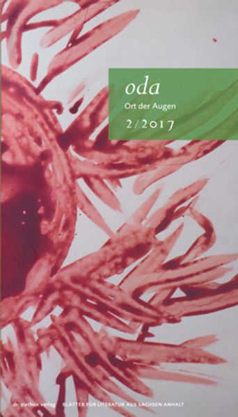 Cover von Ort der Augen. Blätter für Literatur aus Sachsen-Anhalt / Ort der Augen. Blätter für Literatur aus Sachsen-Anhalt e.V.