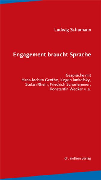 Cover von Engagement braucht Sprache