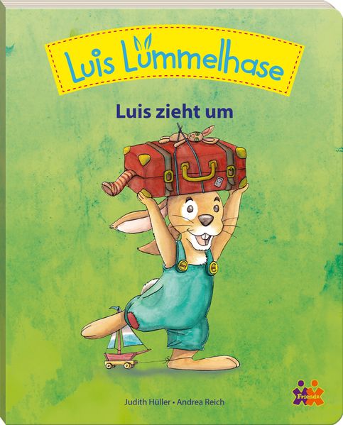 Cover von Luis Lümmelhase. Luis zieht um