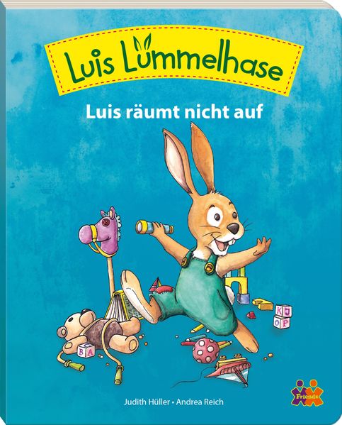 Cover von Luis Lümmelhase. Luis räumt nicht auf