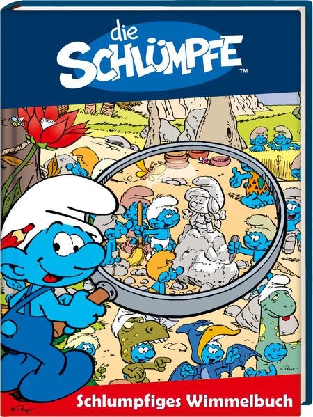 Cover von Die Schlümpfe. Schlumpfiges Wimmelbuch