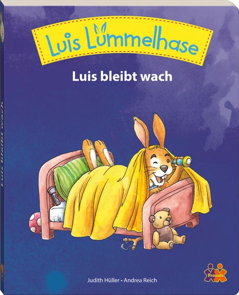 Cover von Luis Lümmelhase. Luis bleibt wach