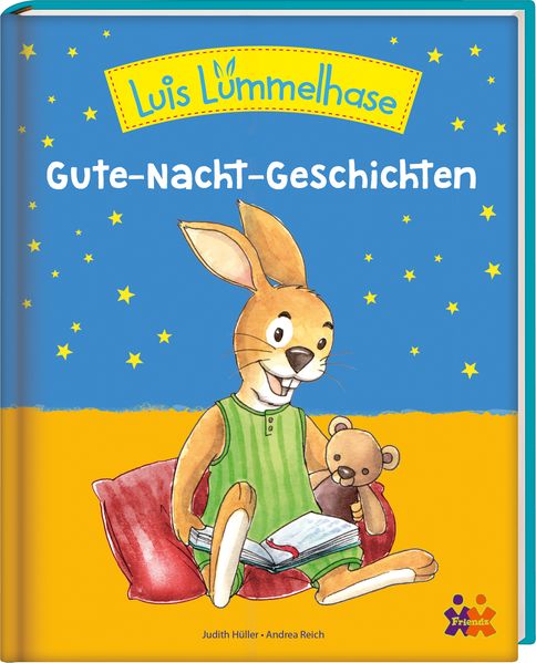 Cover von Luis Lümmelhase. Gute-Nacht-Geschichten