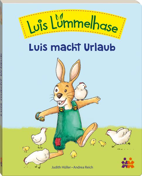 Cover von Luis Lümmelhase. Luis macht Urlaub
