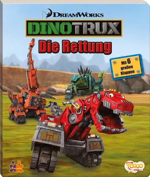 Cover von Dinotrux. Die Rettung