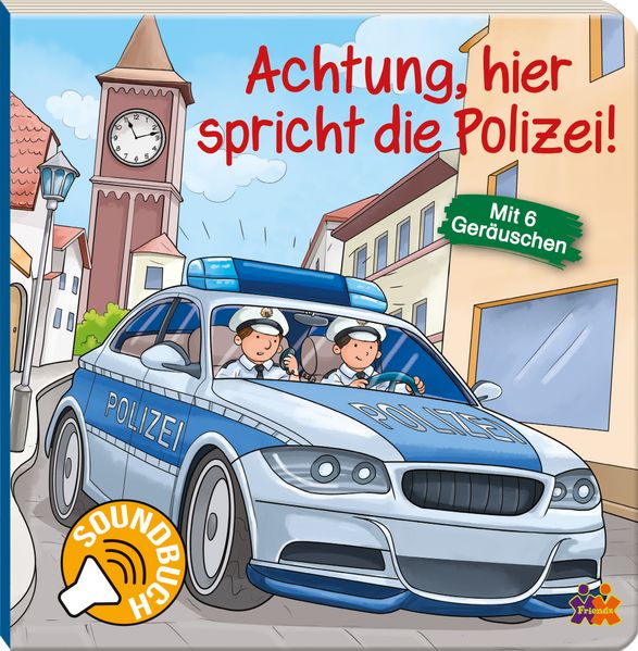 Cover von Achtung, hier spricht die Polizei. Soundbuch